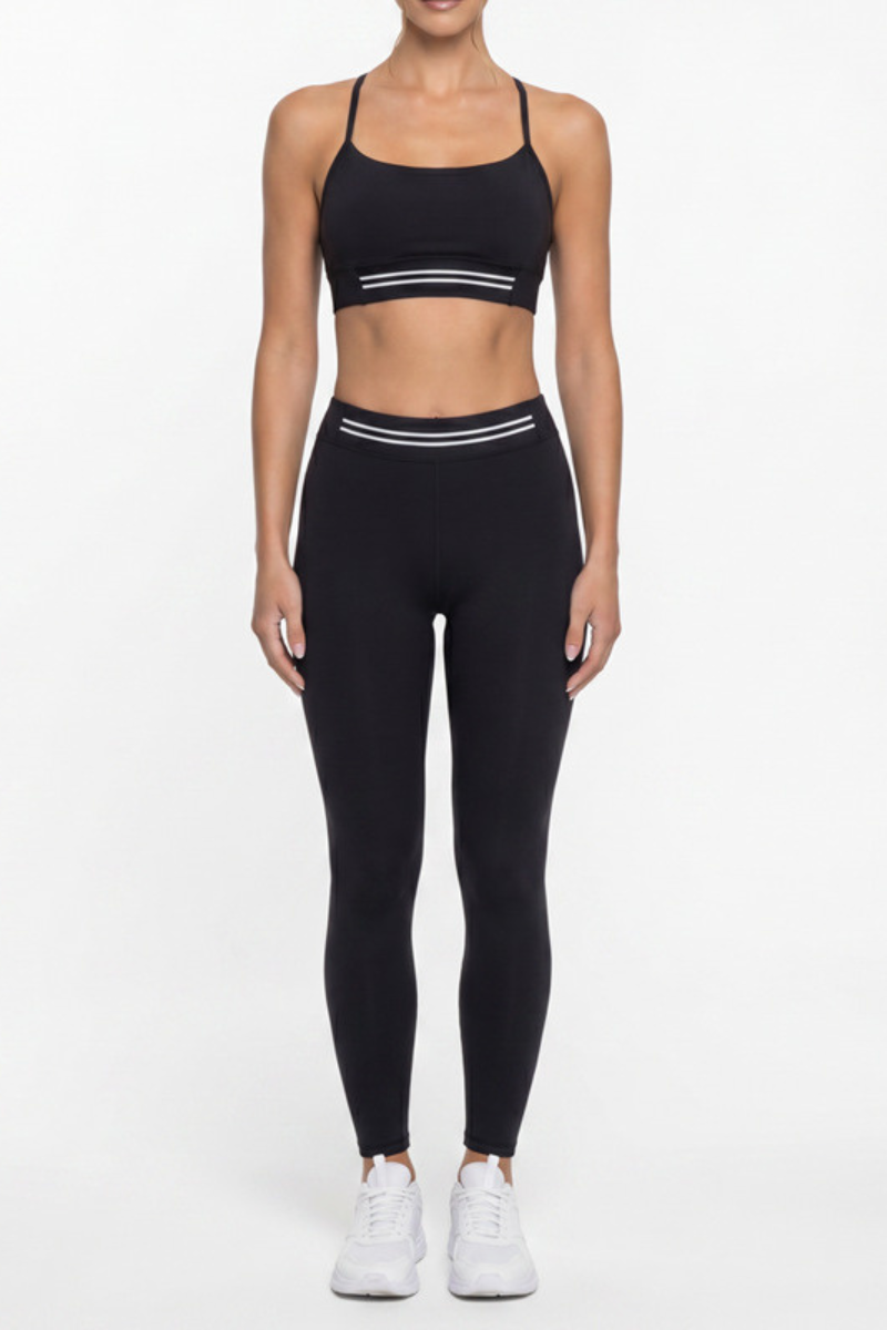 Women's Adjustable Bra And Butt Lifting Leggings Yoga Set
