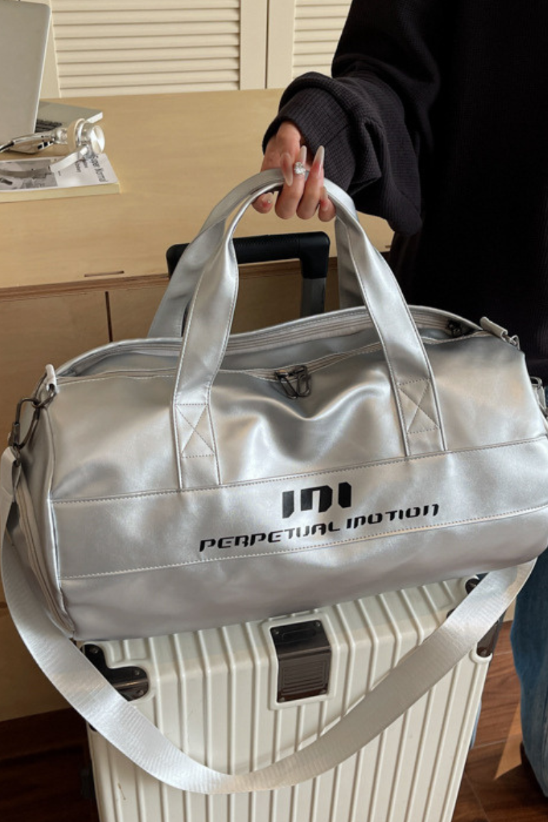 Large Capacity Dry-Wet Separation Dual Carry Design Gym Bag