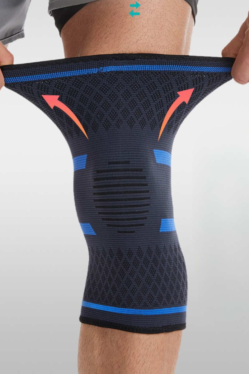 Silicone Breathable Anti Slip Elastic Sports Knee Brace