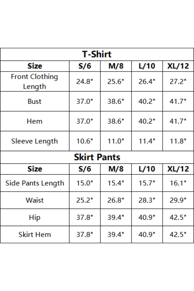 Women's Athletic Striped Top & High Waist Skort 2 Piece Set