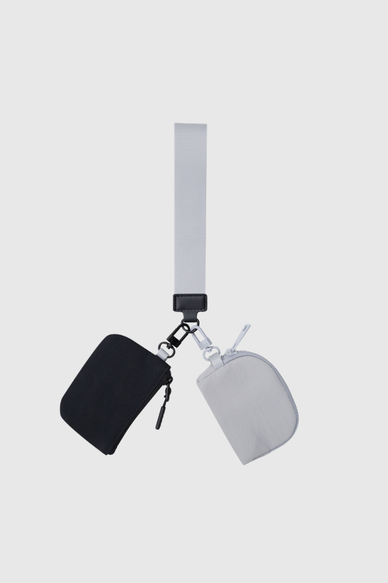 Color Collision Portable Wrist Bag Storage Small Bag