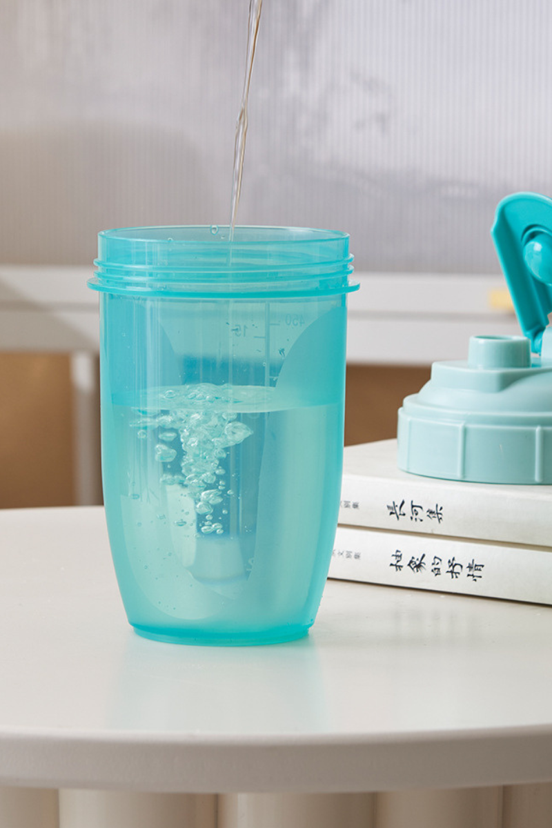 500ml Protein Gym Shaker Bottle With Handle And Whisk Ball