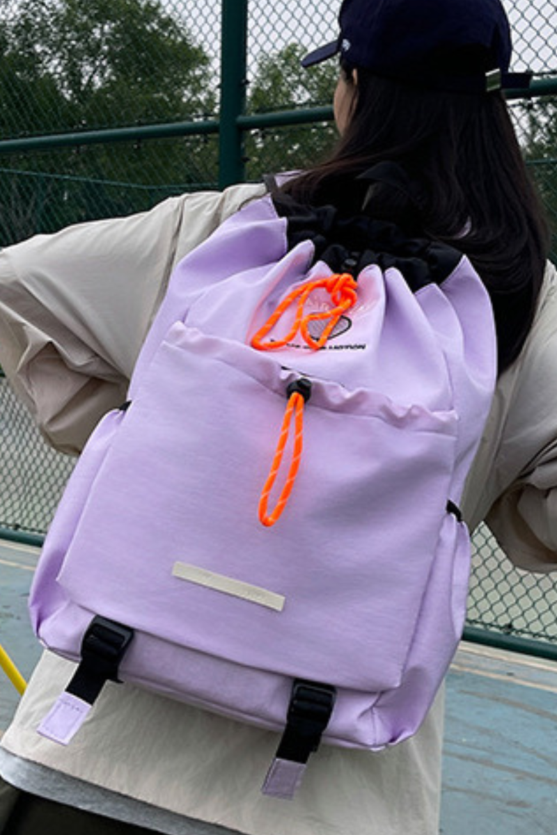 Versatile Drawstring Closure Gym & Travel Backpack