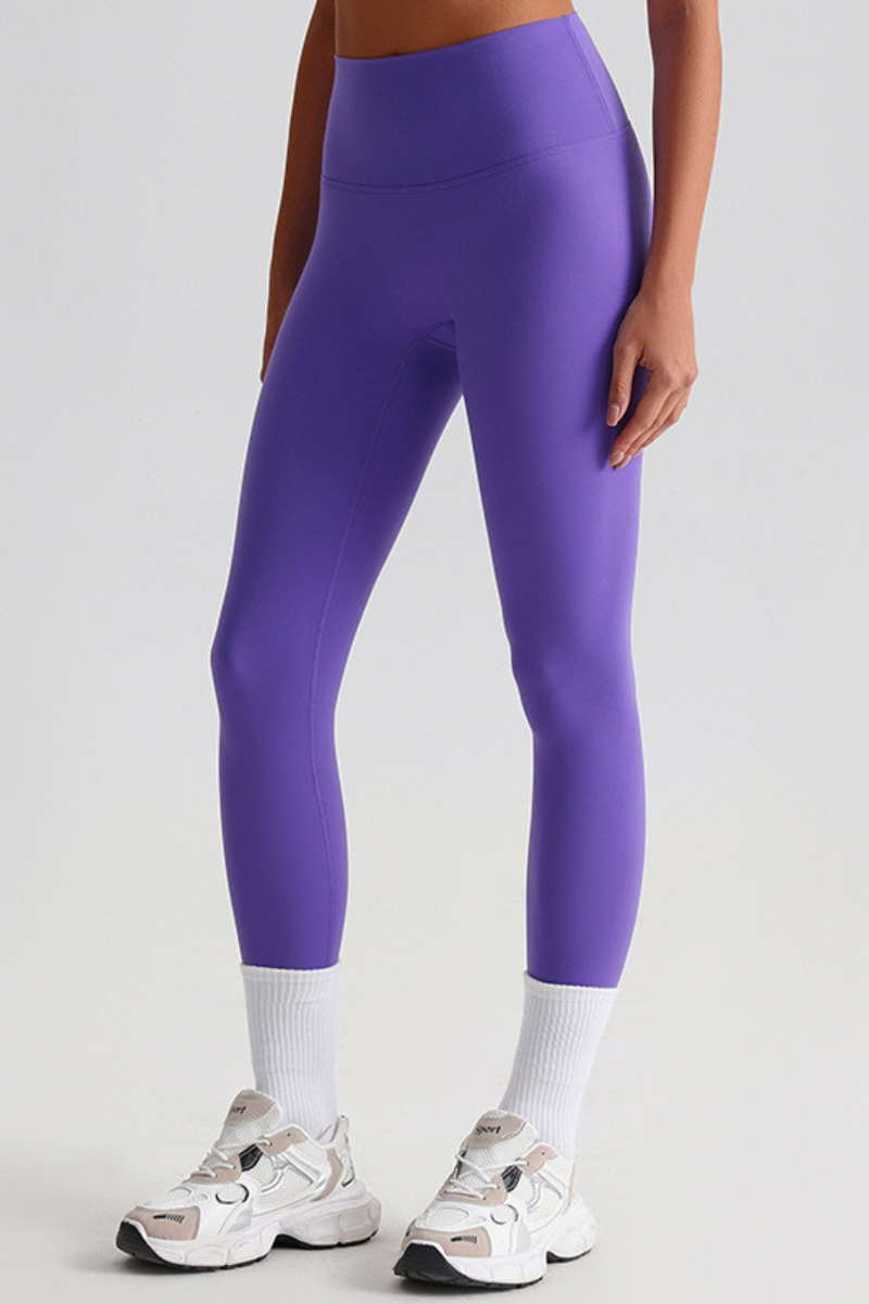Women High Waisted Butt Lifting Seamless Naked Sensation Yoga Leggings