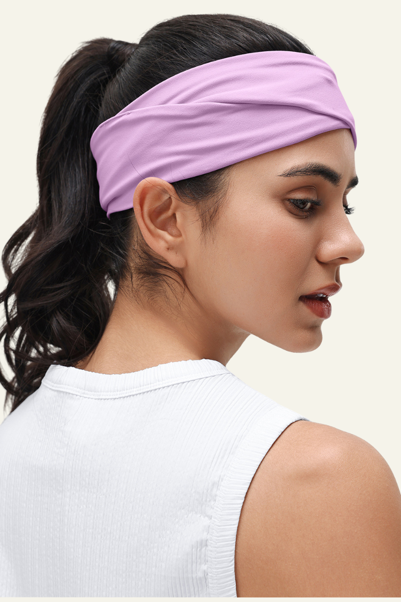 Women's Athletic High-Elasticity Yoga Headband.
