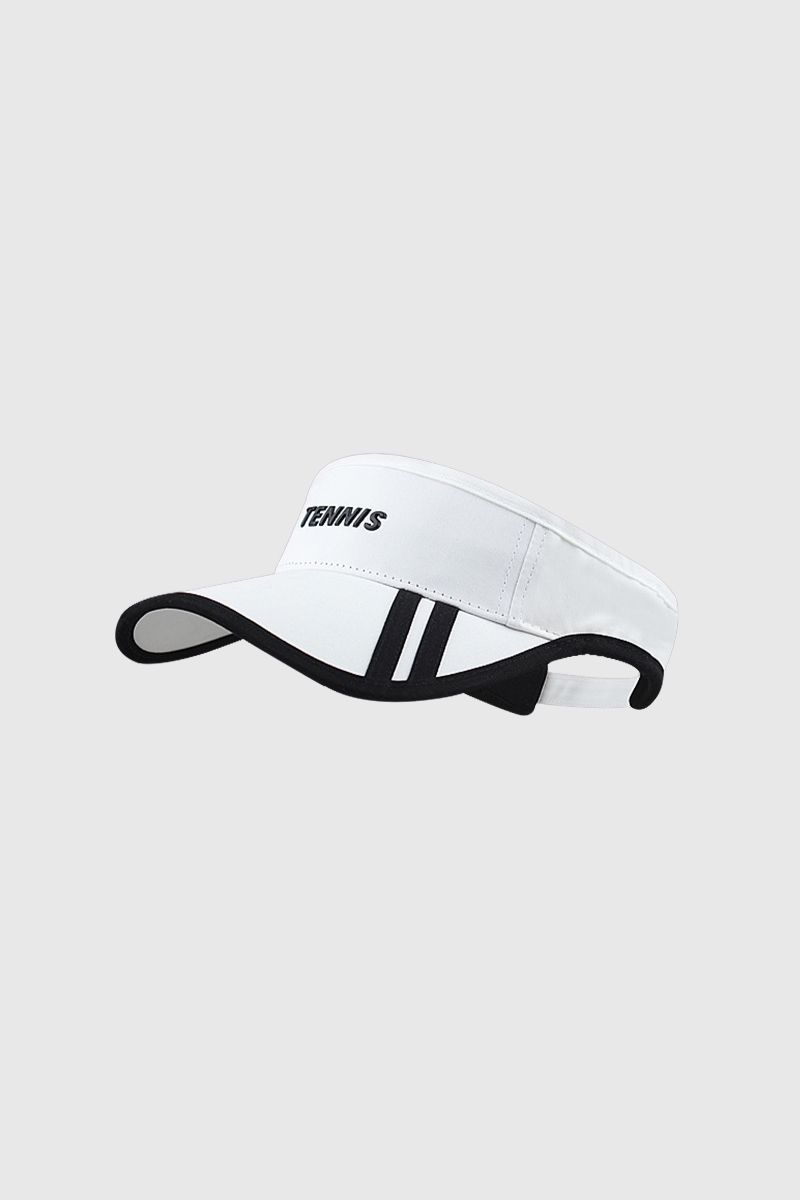 Women's Breathable Sun Visor Color Block Sport Empty Top Cap