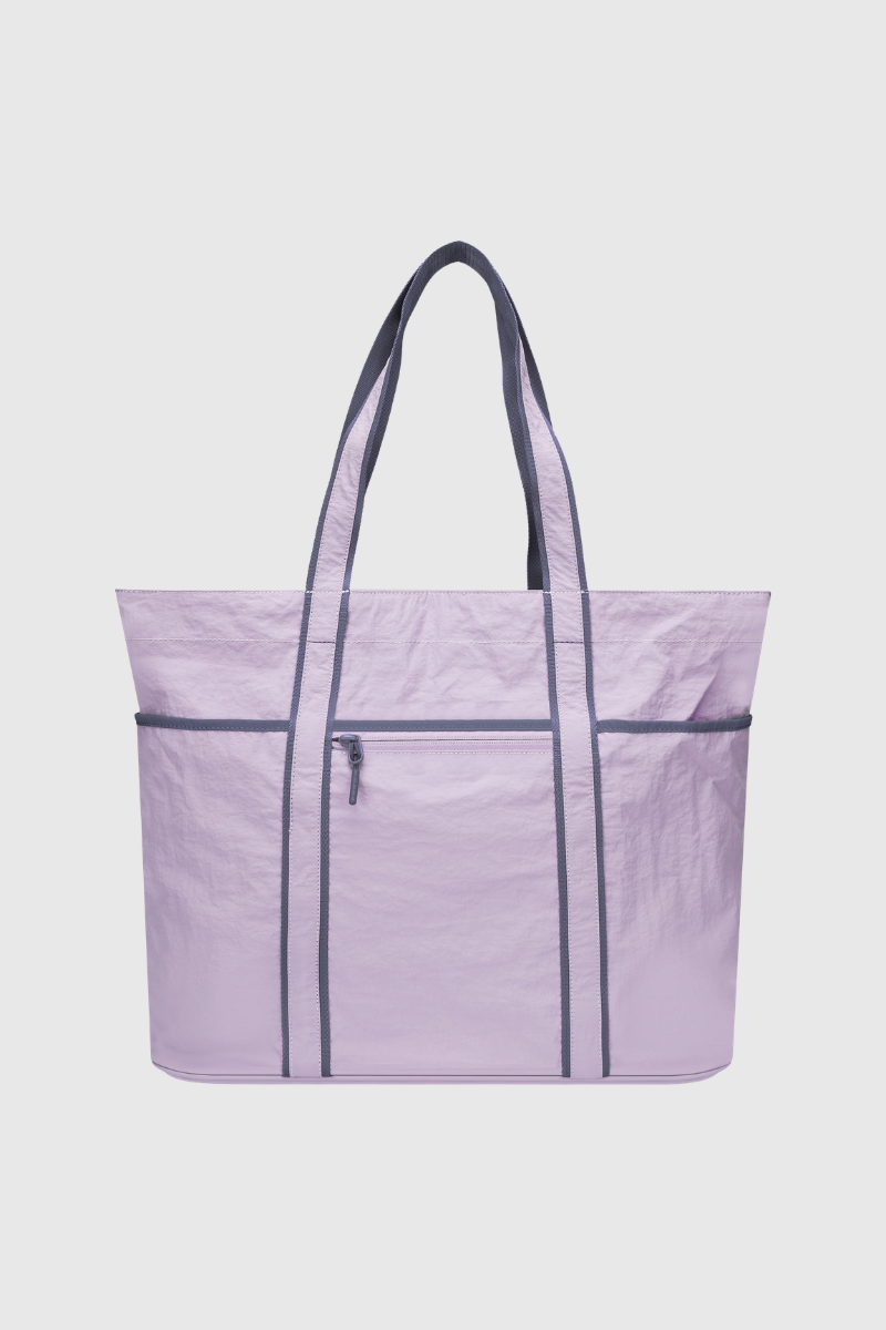 Portable Matching Color-Block Single-Shoulder Sports Bag
