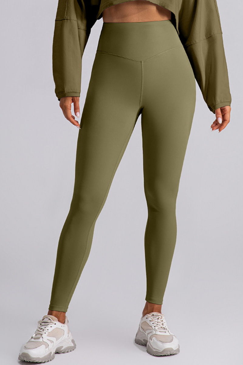 Women's High-Rise Naked Feel Butt-Lifting Yoga Leggings