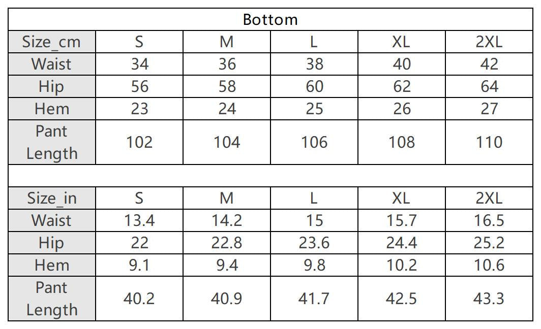 Unisex Retro Fleece Straight-Leg Sweatpants
