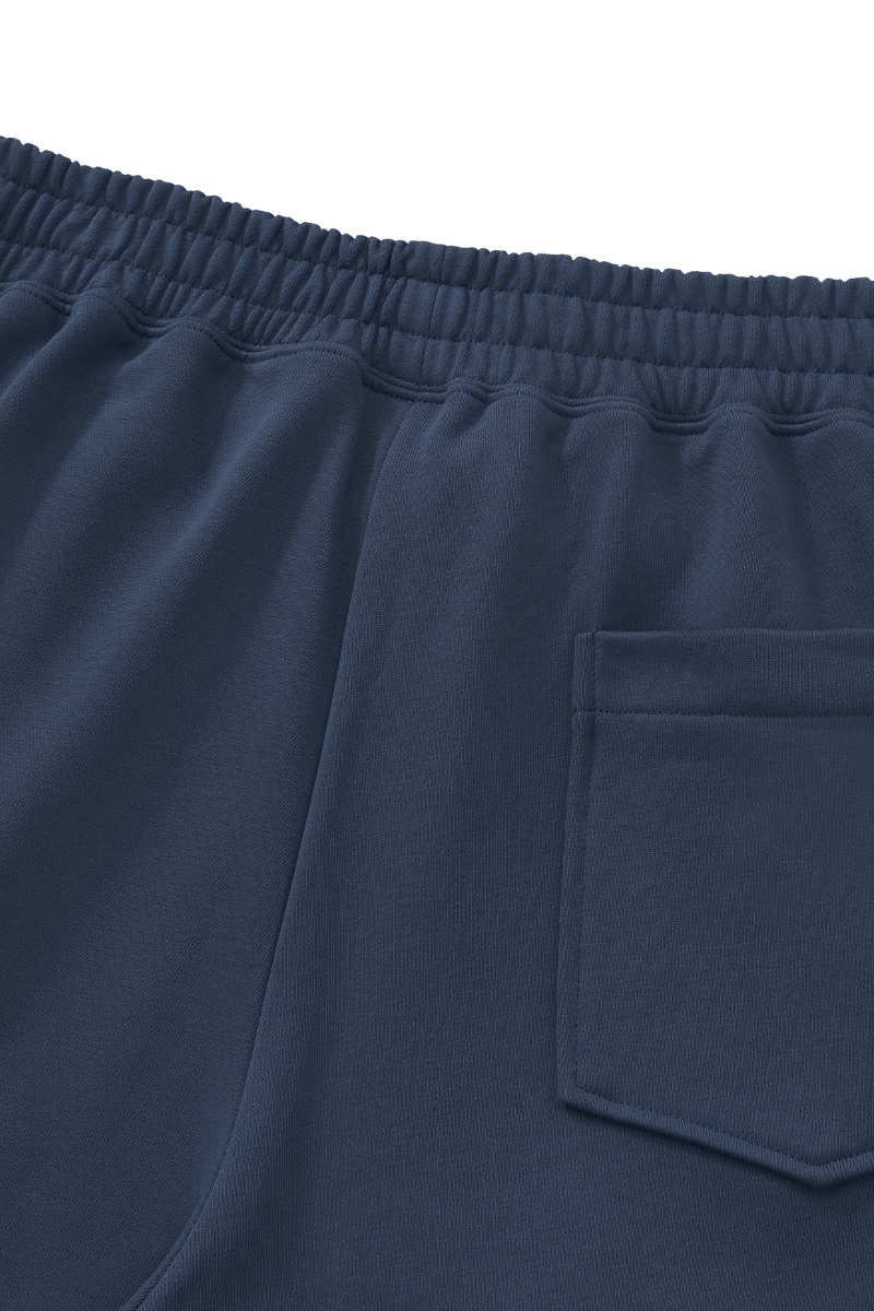 Unisex Fall Heavyweight Relaxed Curved Sweatpants