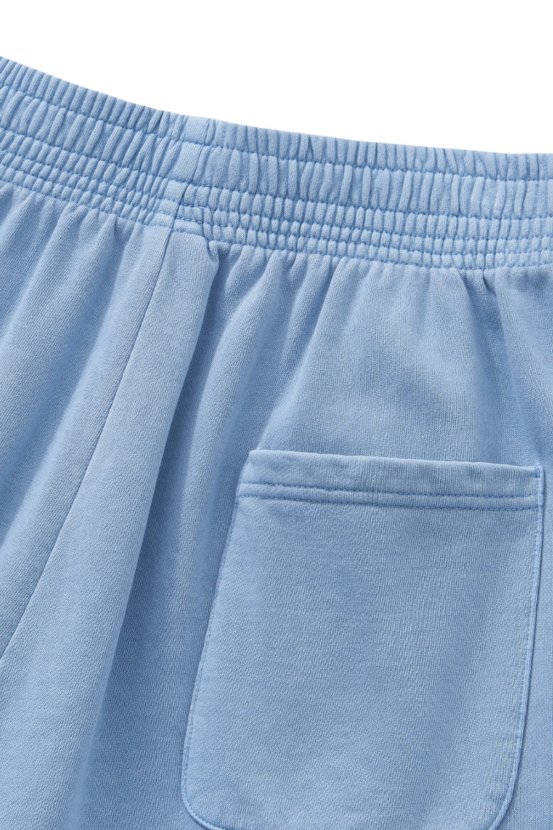Unisex 100% Cotton Fall Washed Hoodie & Curved Sweatpant Set