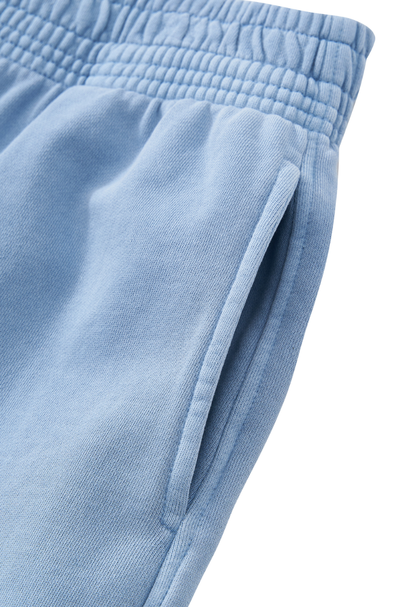 Women's 100% Cotton Fall Washed Hoodie & Curved Sweatpant Set