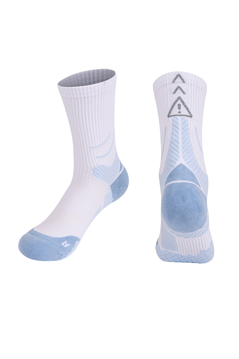 Moisture-Wicking Breathable Athletic Crew Socks