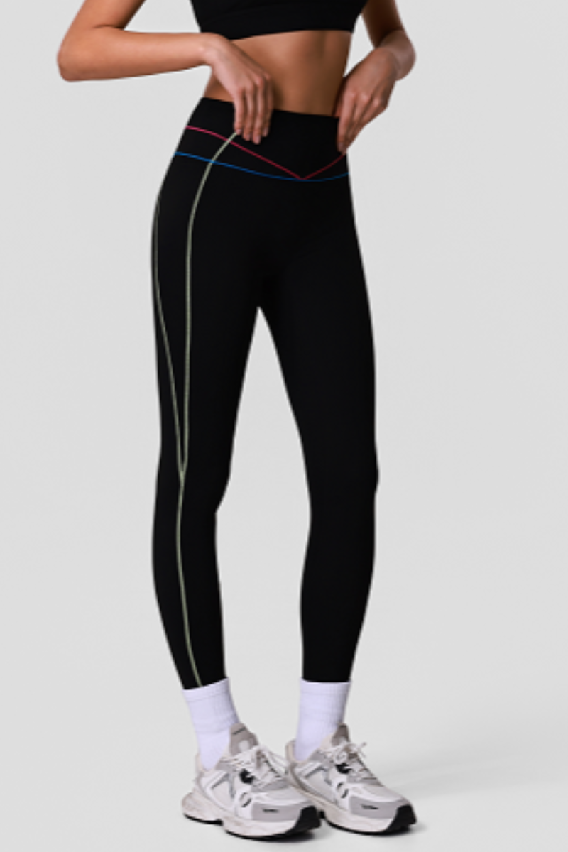 Women's Cutout Back Sports Cami & 9/10 Yoga Leggings Set