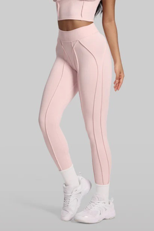 Women's High-Waisted Seam Detail  Naked Feel Yoga Leggings