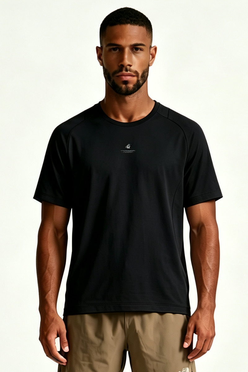 Men's Summer Quick Dry Moisture-Wicking Athletic T-shirt