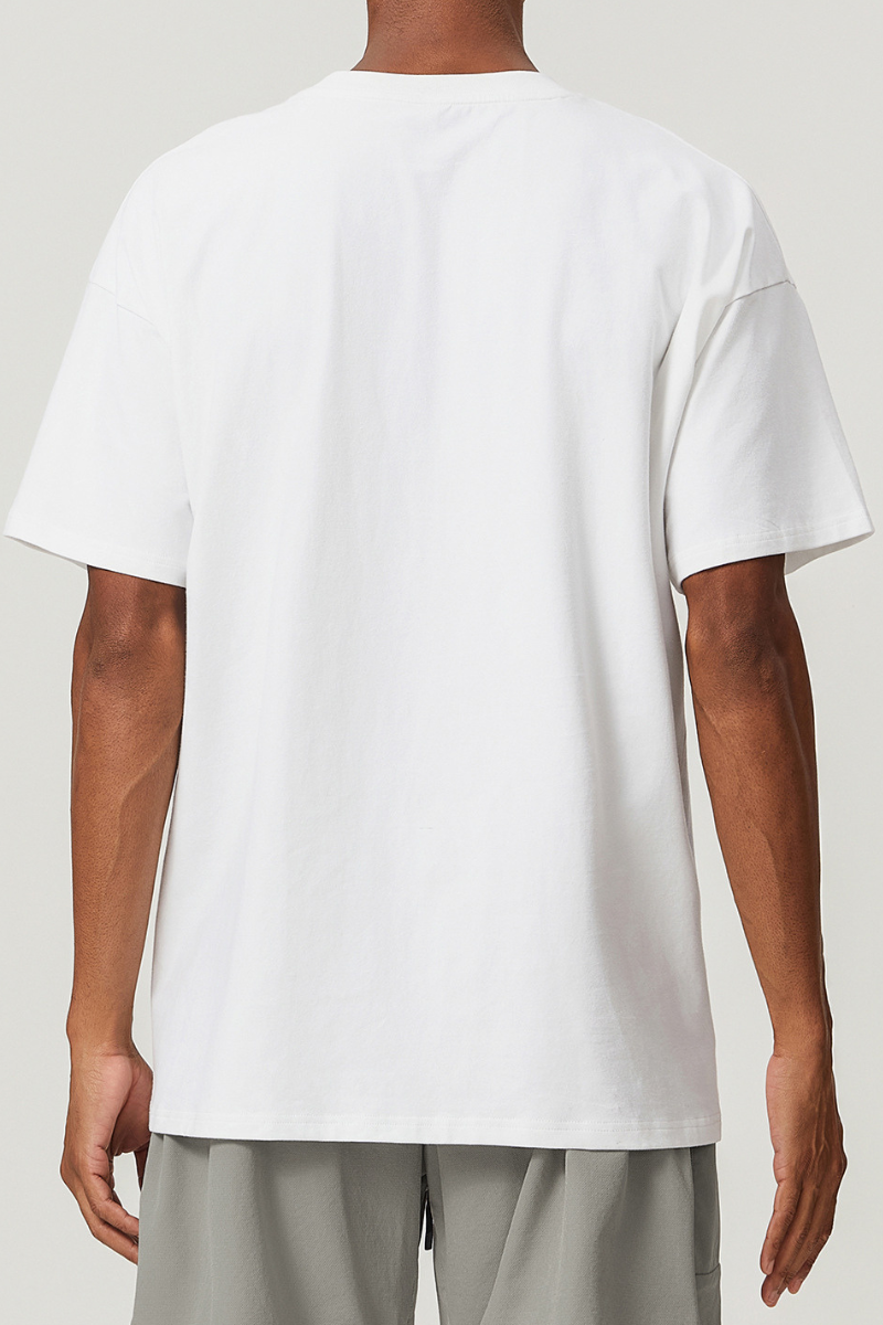 Men's Athletic Summer 100% Cotton Solid T-Shirt