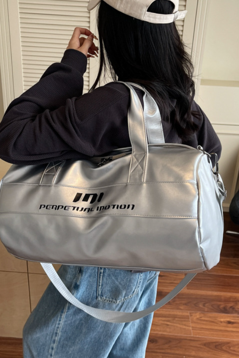 Large Capacity Dry-Wet Separation Dual Carry Design Gym Bag