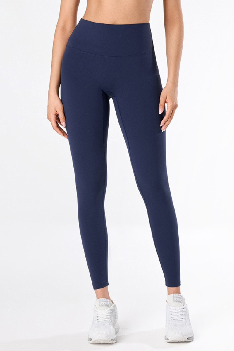 Women's Athletic Hip-lifting Solid Yoga Leggings