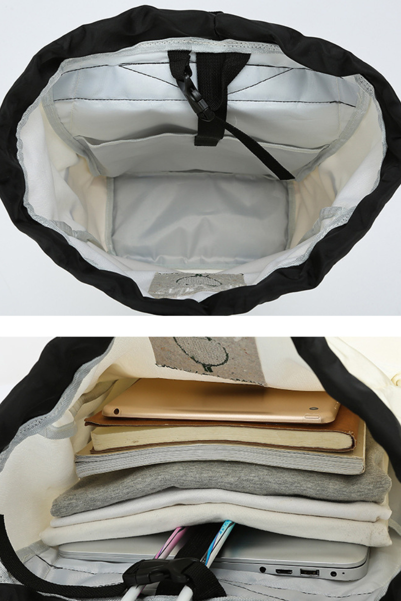 Versatile Drawstring Closure Gym & Travel Backpack