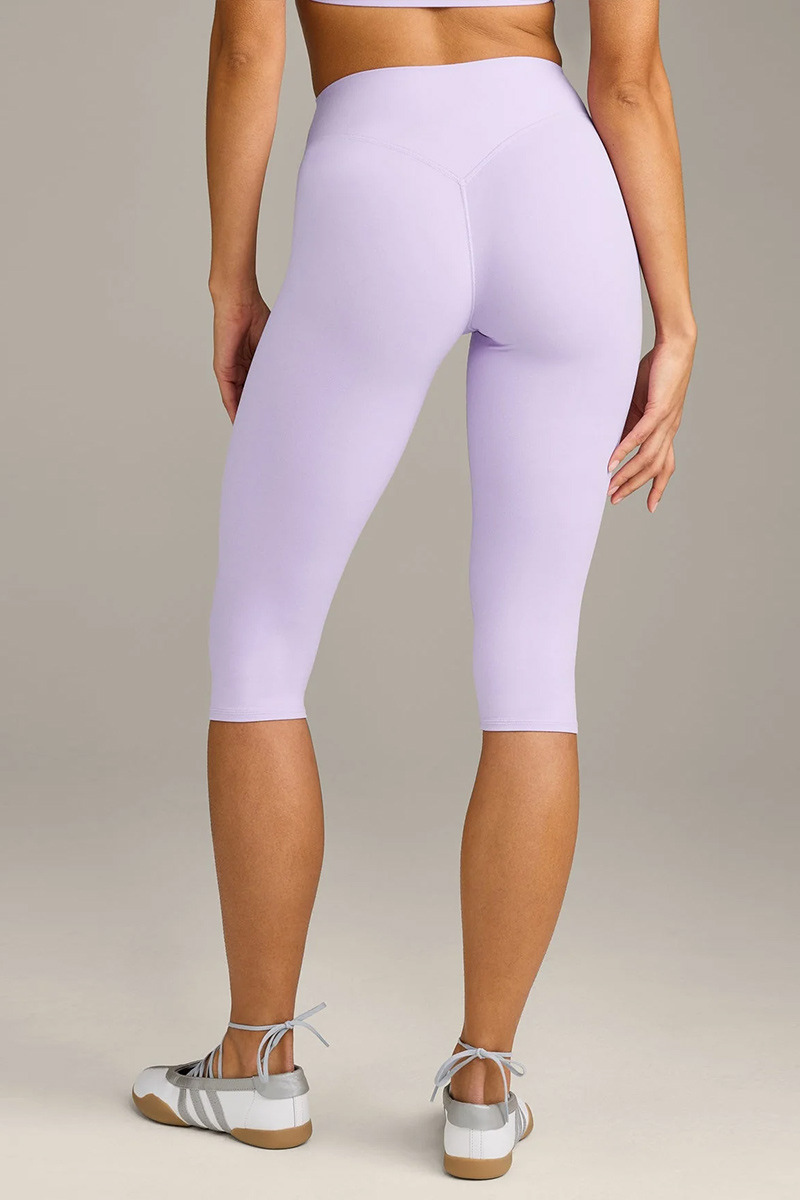 Women's Athletic High Waist Sculpting Capri Yoga Leggings