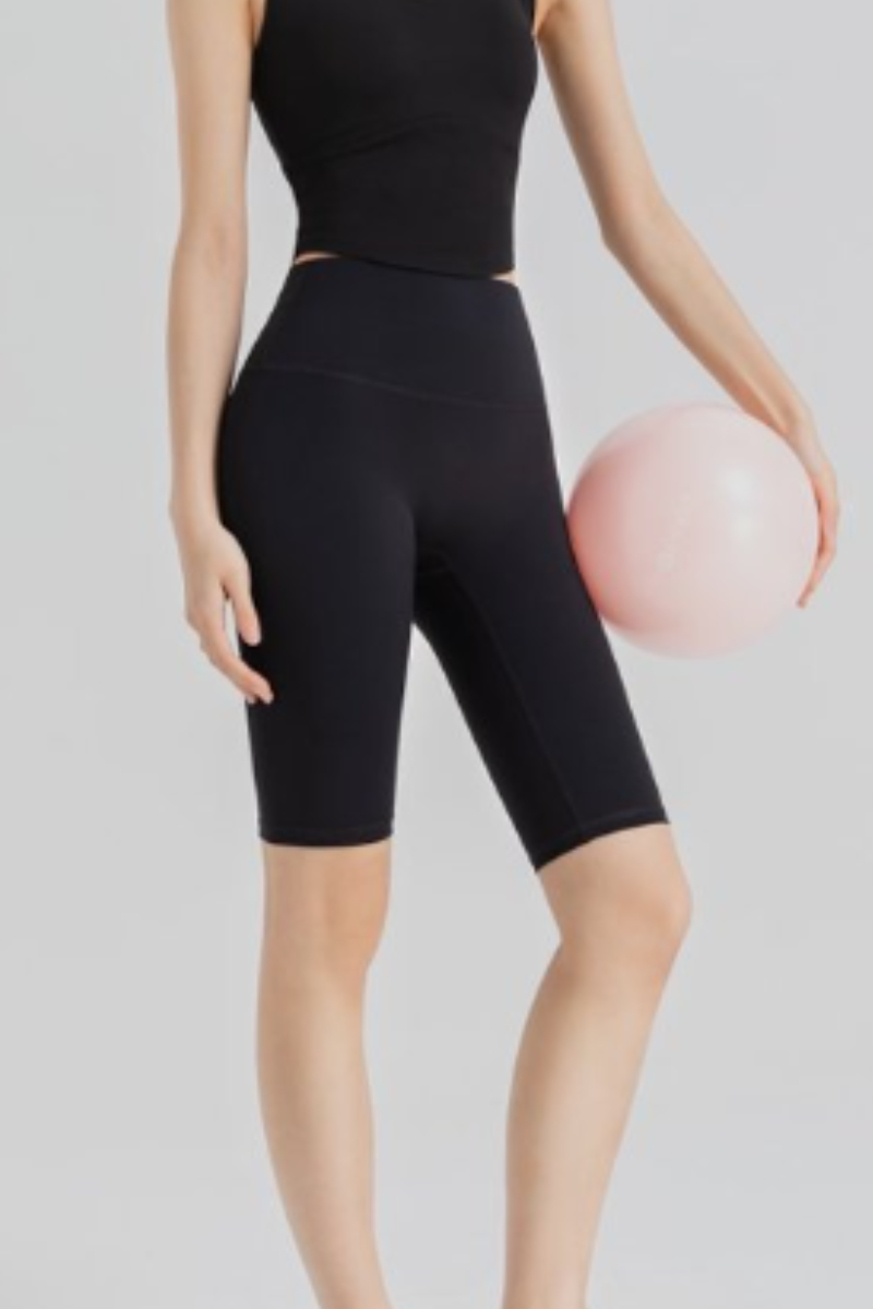 Women's High Waist Booty Seam Yoga Capri Leggings