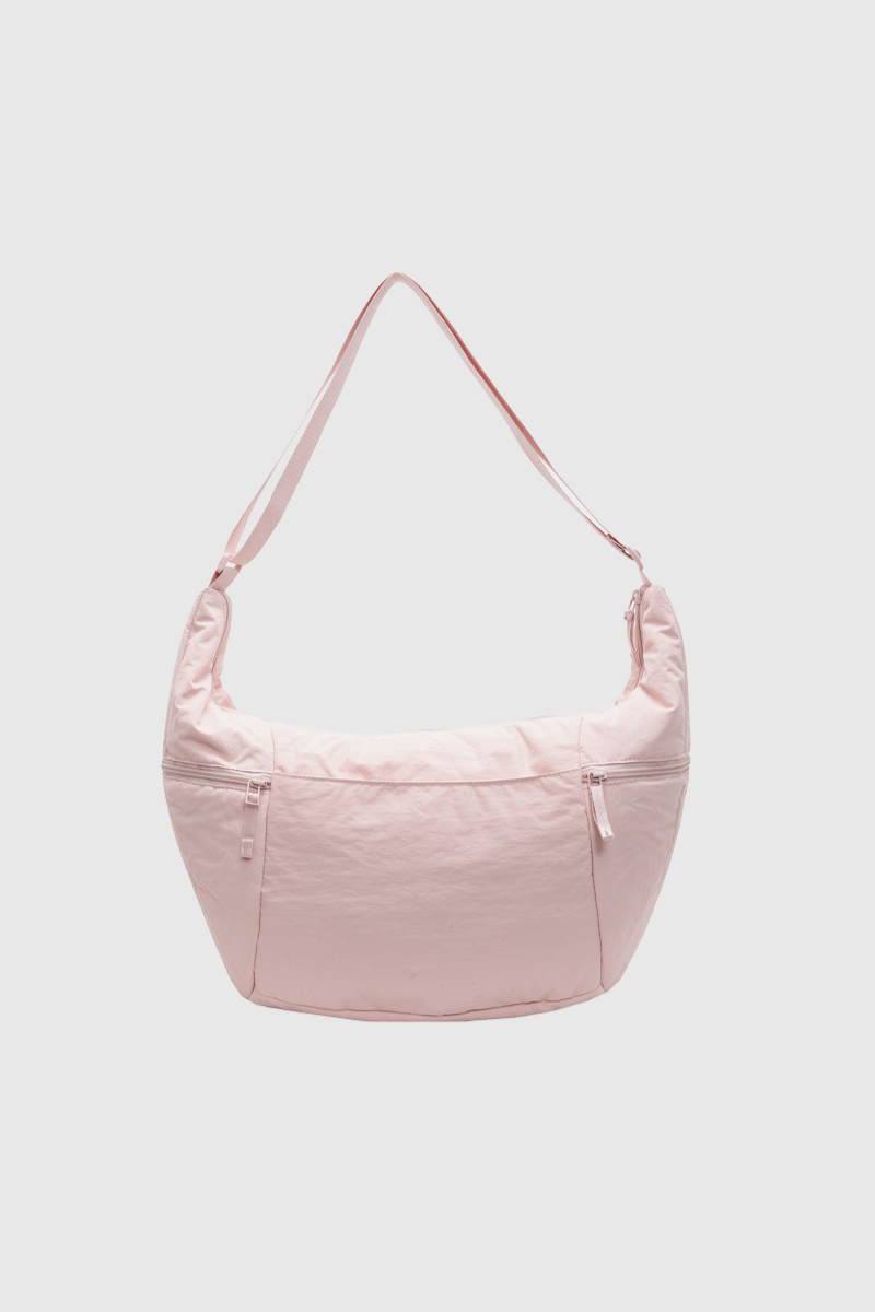 Fashionable Nylon Dumpling-Shaped Sports Crossbody Bag