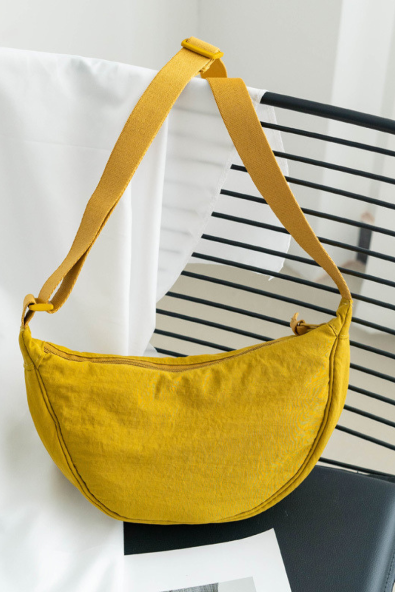 Women's Nylon Lightweight Crossbody Dumpling Bag