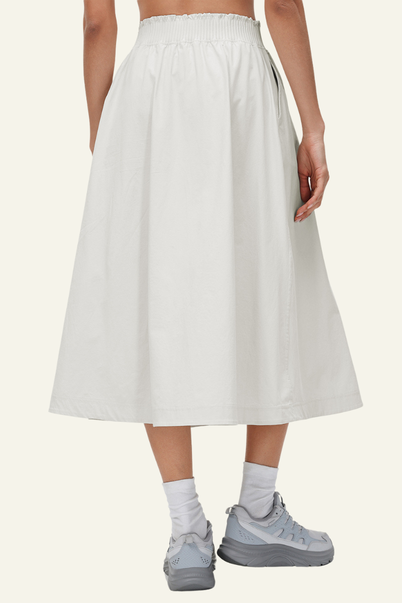 Women's Athletic High-waisted A-line Slim Skirt