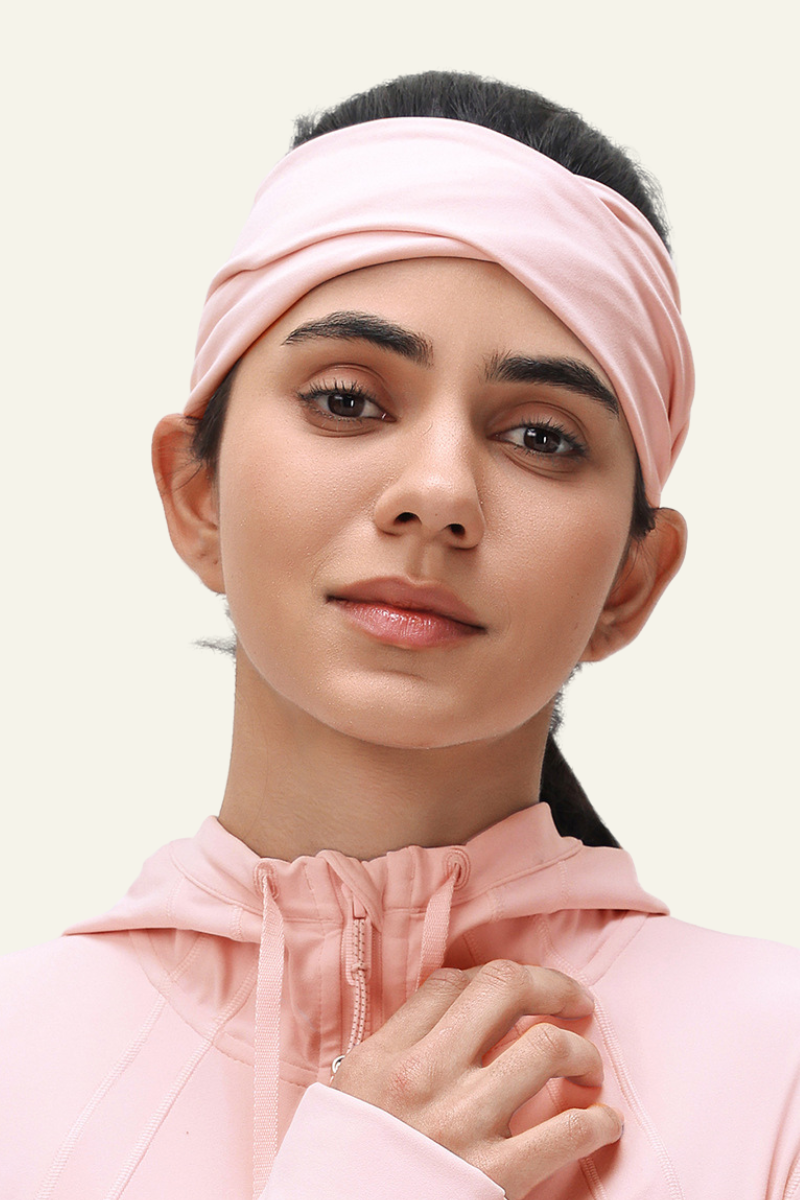 Women's Athletic High-Elasticity Yoga Headband.