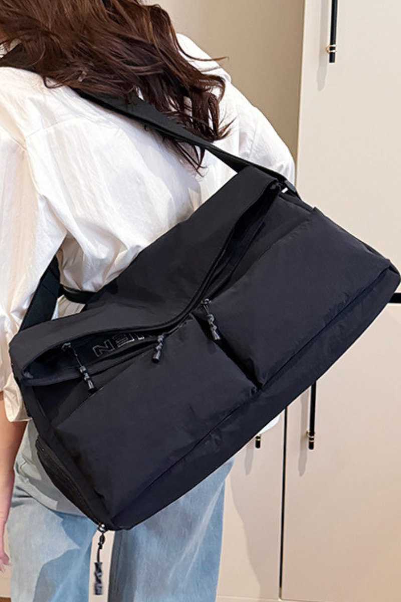Multi-Pocket Oxford Cloth Casual Minimalist Travel Sport Bag