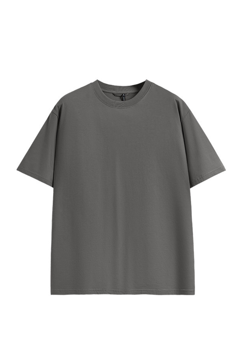 Unisex Cooling Solid Quick Dry Drop Shoulder Loose Fit Tee