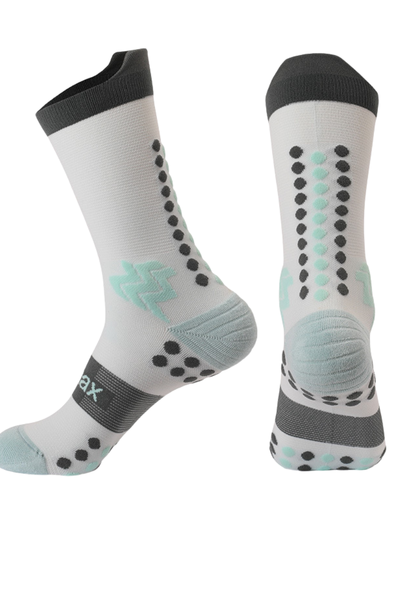 Non-Slip Cushioned Quick-Drying Long Running Socks