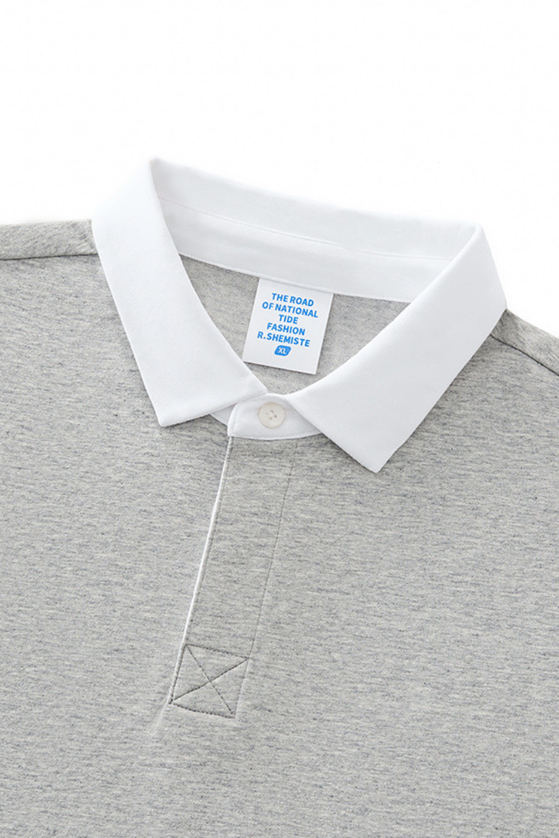 Women's Cooling UV Stand Collar Color Block Varsity Polo