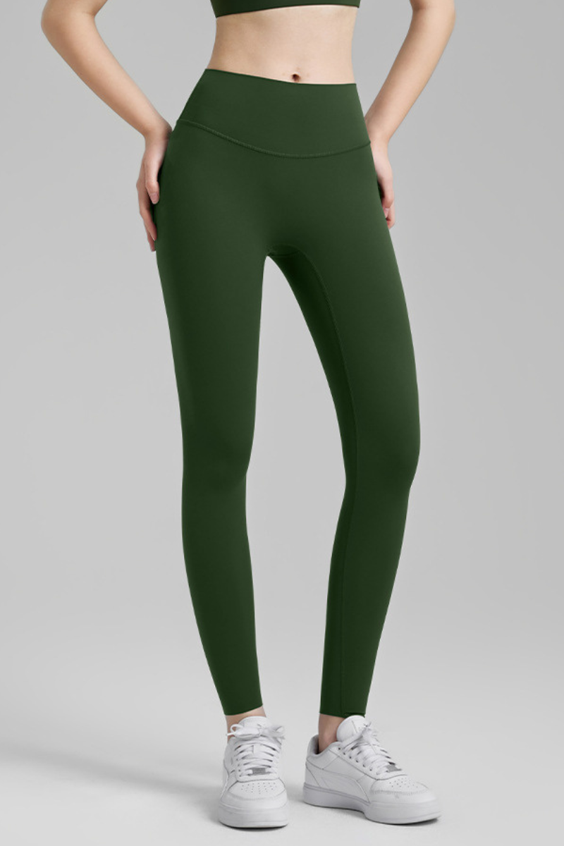 Women's Athletic Nude-Feel Sculpting LYCRA Yoga Leggings