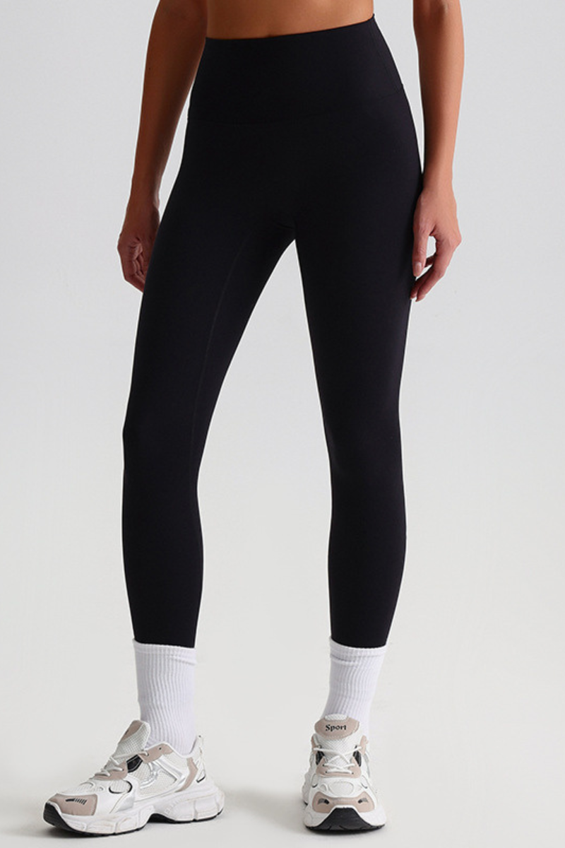 Women High Waisted Butt Lifting Seamless Naked Sensation Yoga Leggings
