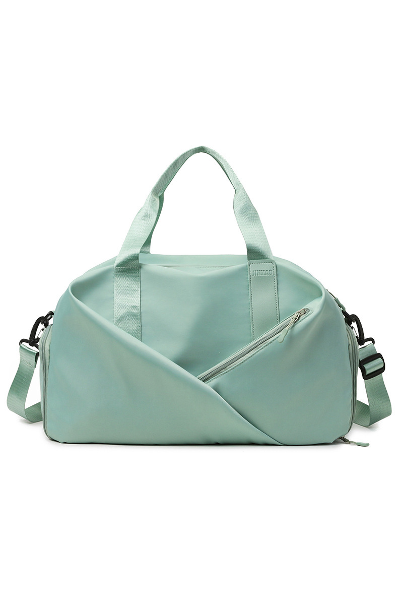 Minimalist Multi-Compartment Side Zipper Gym Travel Bag