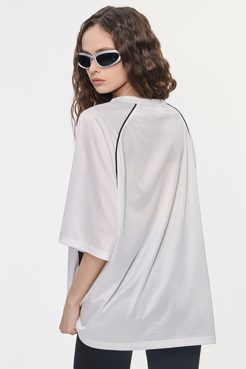 Women's 150g Quick Dry Oversized Multicolor T-Shirt