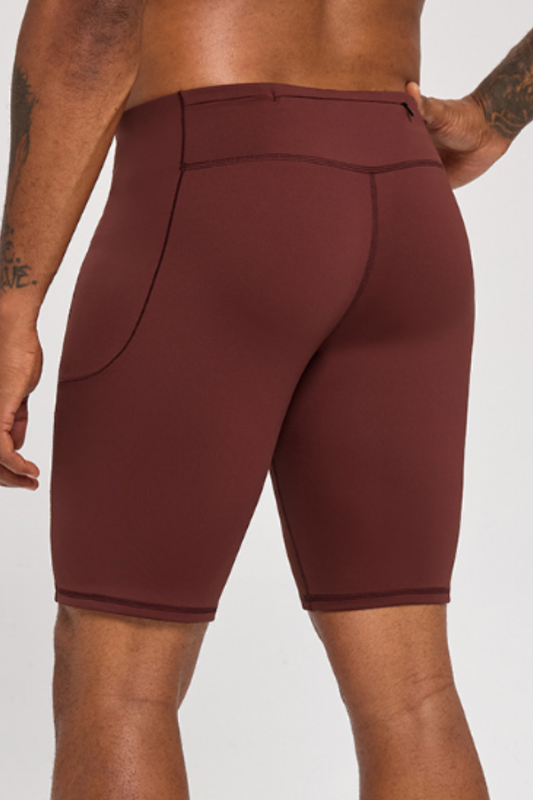 Men's Sports Sculpting Solid Side Pocket 5-inch Shorts
