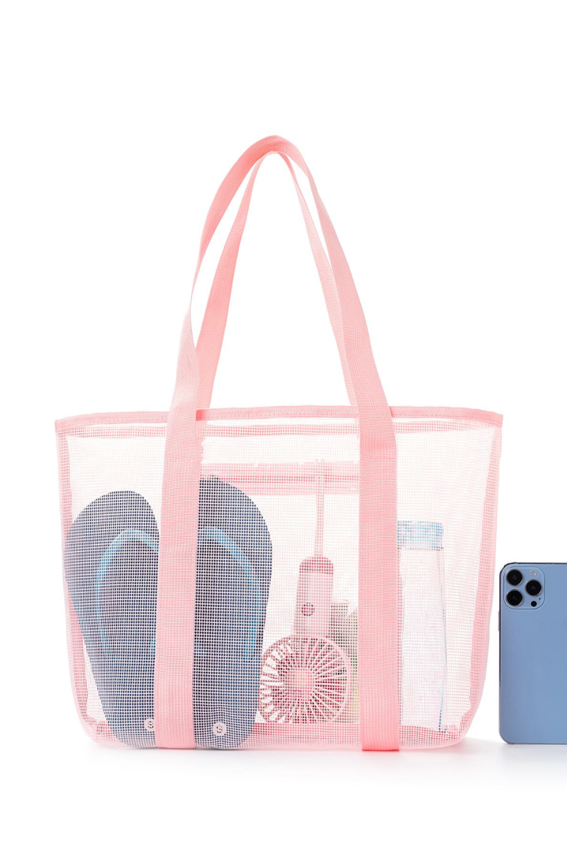 Women's Mesh Large-Capacity Minimalist Sheer Sports Bag