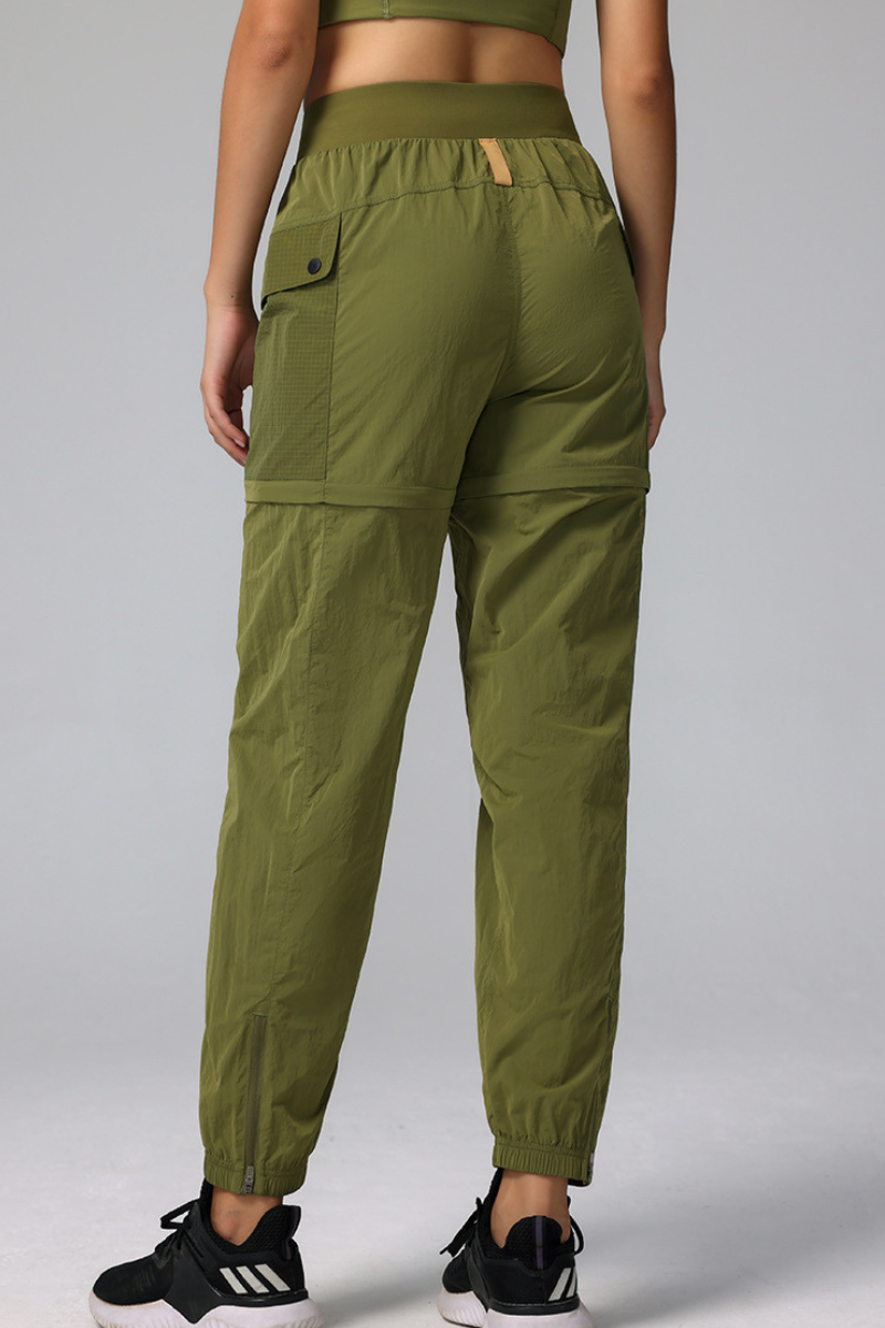 Women's Convertible 2-in-1Quick-Dry Drawstring Cargo Pants