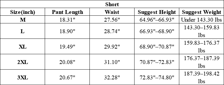 Men's Casual Sport Shorts With Large Cargo Pockets