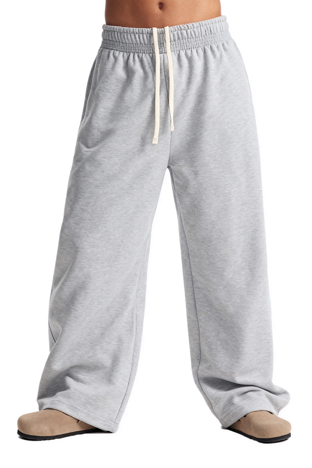 Unisex Thermal Fleece Drawstring Casual Jogger Pants