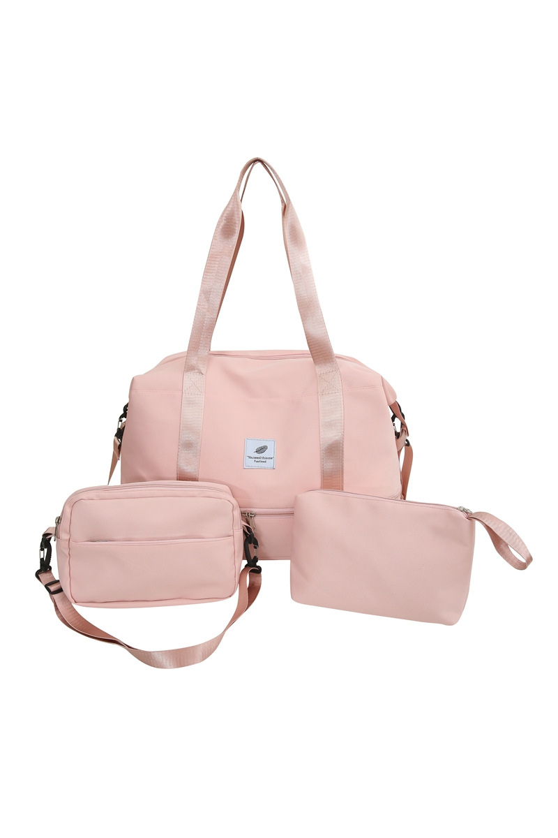 3-Piece Set Dry & Wet Separation Sports Travel Bag