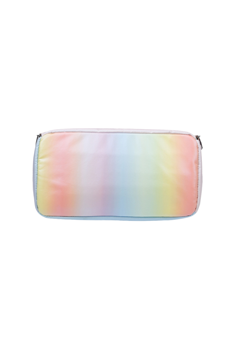 Gradient Rainbow Dry & Wet Separation Gym Travel Bag