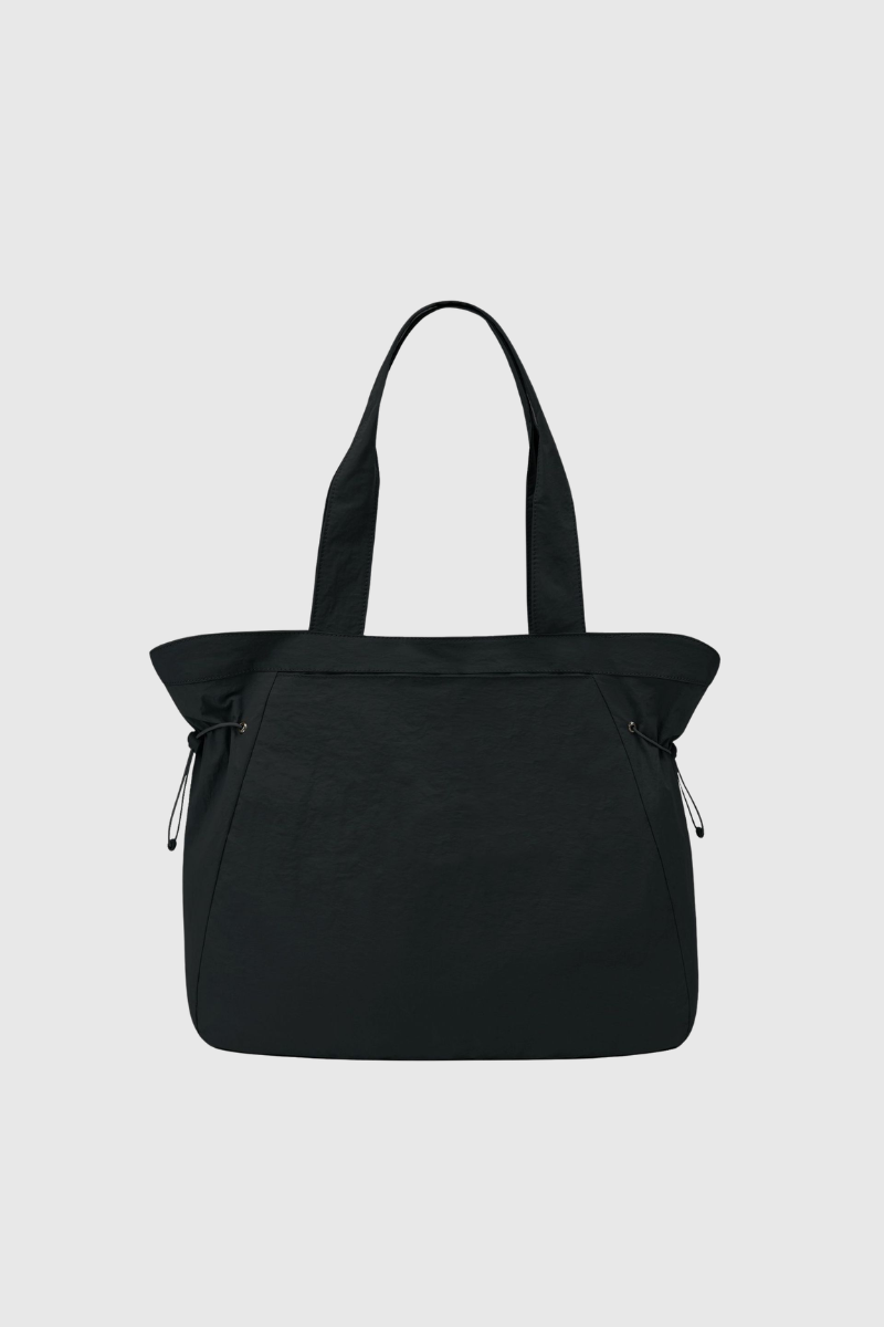 Nylon Drawstring Adjustable Drawstring Side Sports Tote Bag