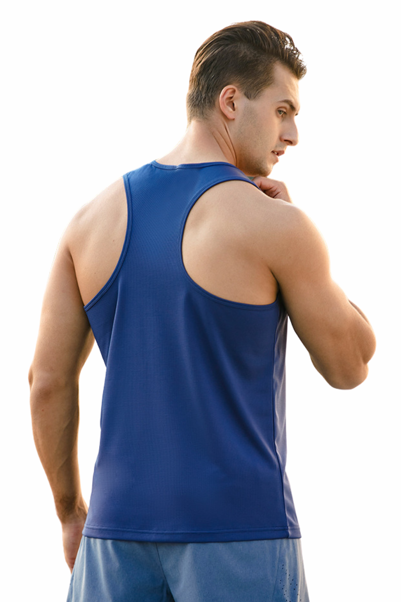 Men's Summer Racerback Quick Dry Athletic Tank Top