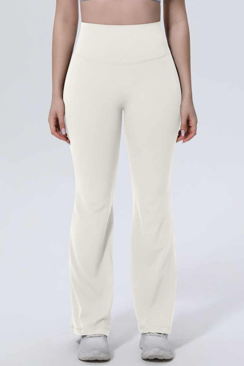 Women's Athletic High Waist And Hip Tight Yoga Flared Pants