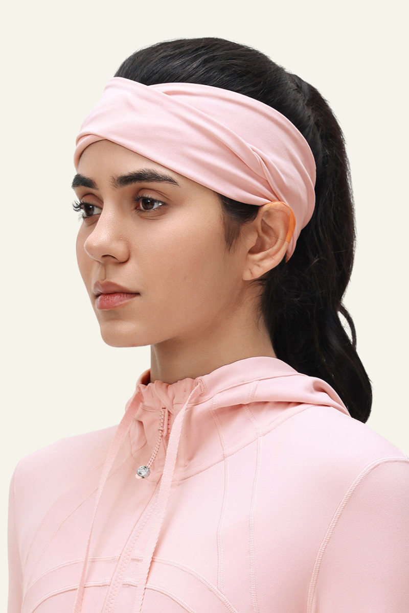 Women's Athletic High-Elasticity Yoga Headband.