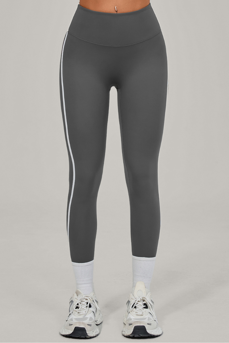 Women's Athletic Sculpting Slim Color Block Leggings